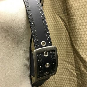 up Accessories - NWOT Black leather belt. Size Large up Accessories - NWOT Black leather belt. Size Large