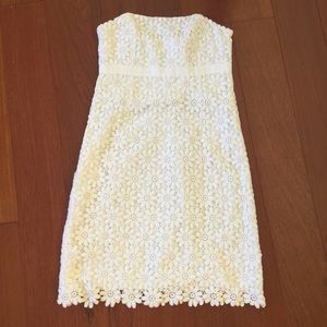 Lilly Pulitzer Bowen White Lace Dress NWOT