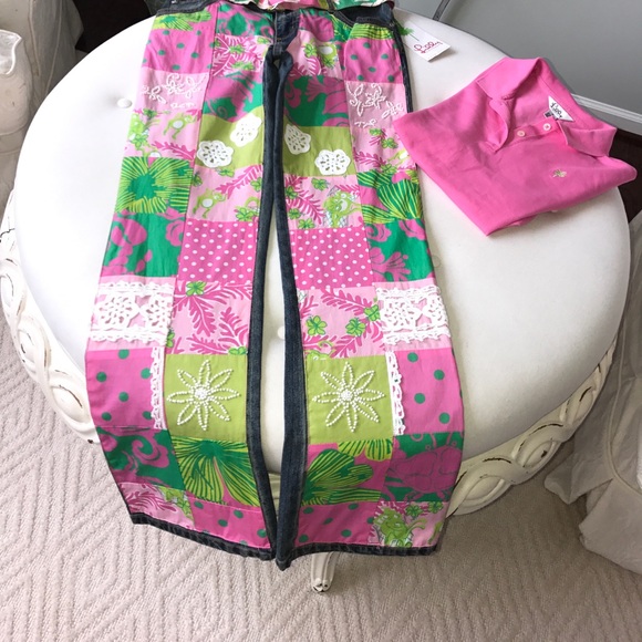 🎀NWT Vintage Lilly Pulitzer Jean size 6 - Picture 4 of 8