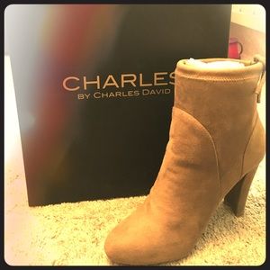 CHARLES By Charles David - Microsuede Booties