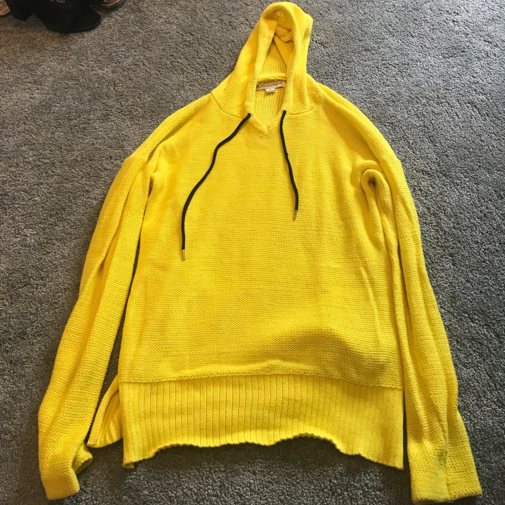 Bright Yellow sweatshirt