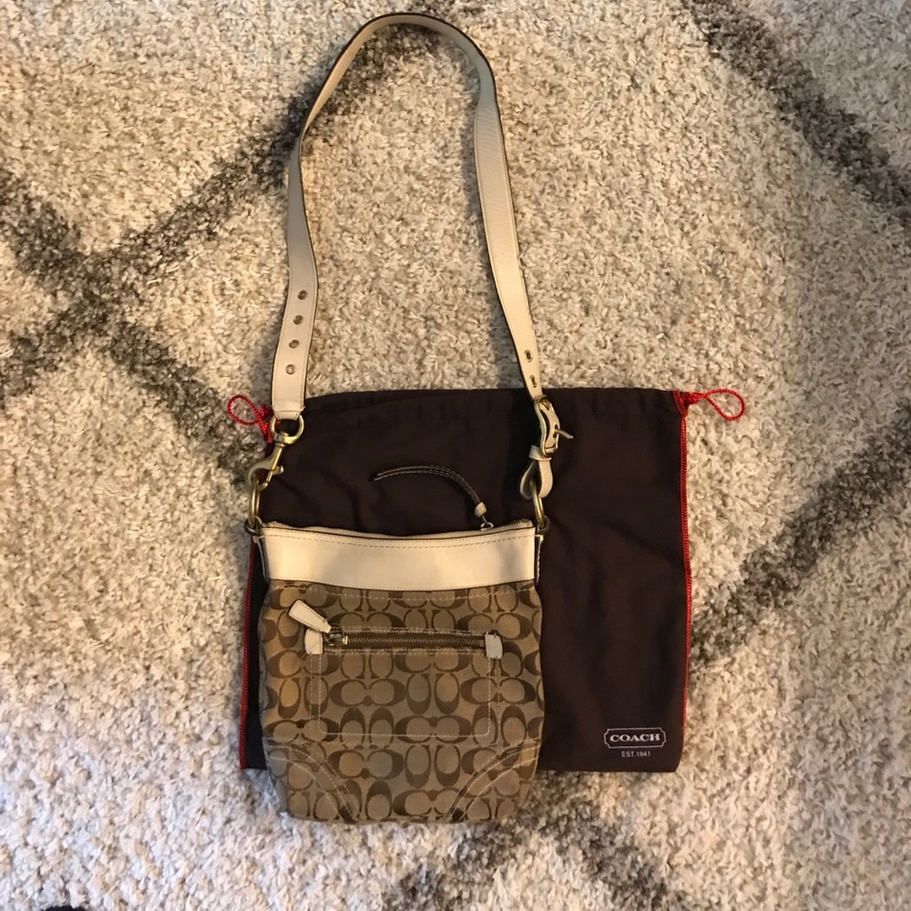 Coach cross body bag