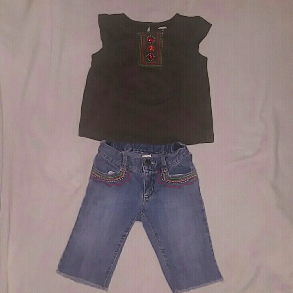 Gymboree 2t toddler girl outfit