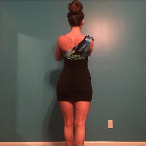 One Shoulder Party Dress