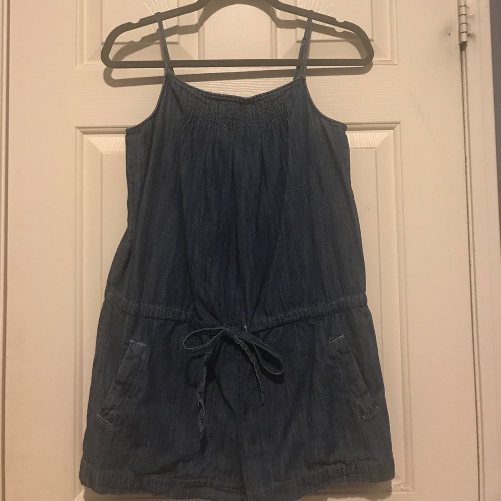 Forever 21 jean romper