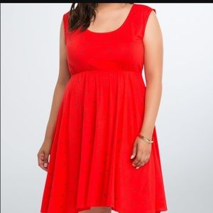 EUC Torrid Size 1 skater dress