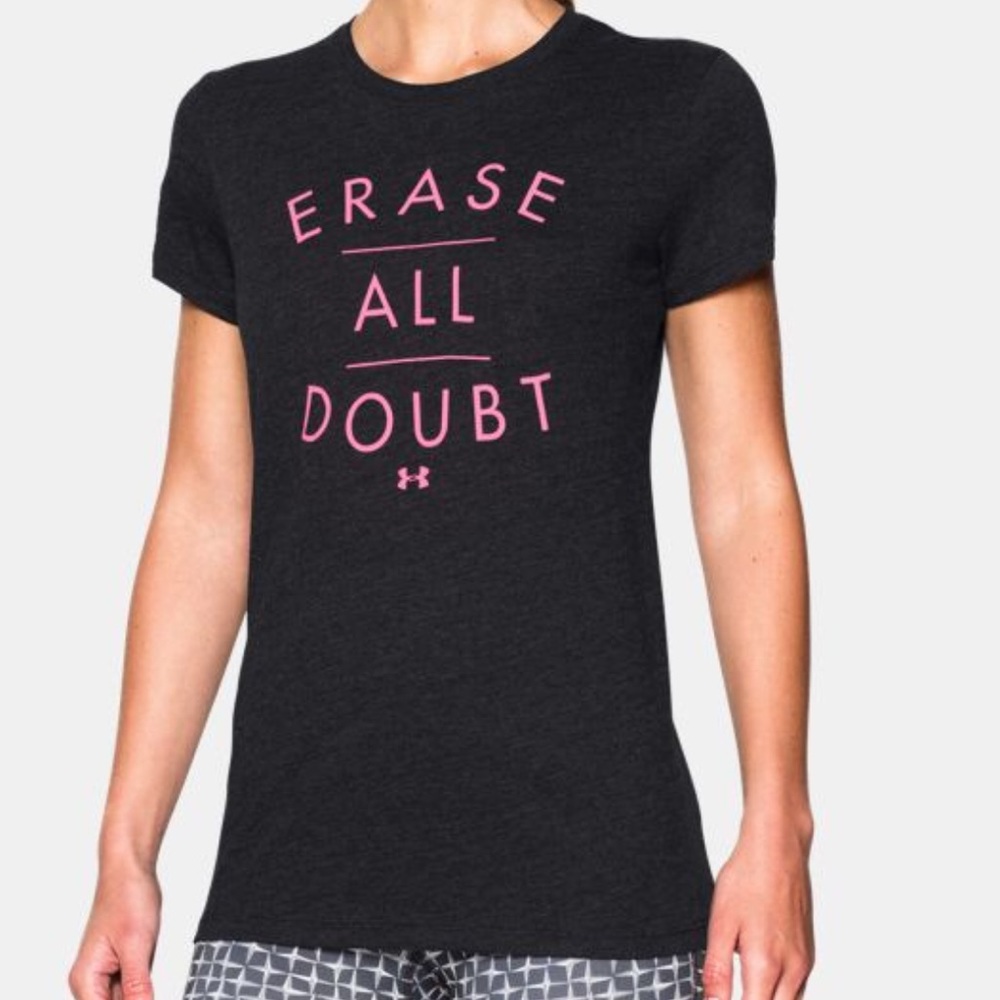 🔷NWT🔷Under Armour "Erase All Doubt" Graphic Tee