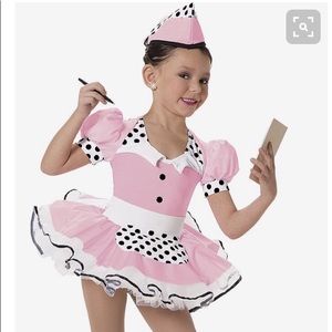 waitress dance costume