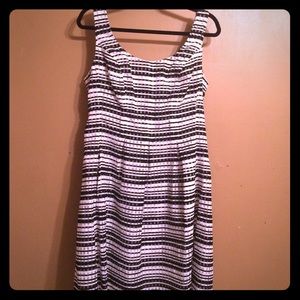 NineWest black and white dress