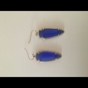 Kendra Scott blue earrings