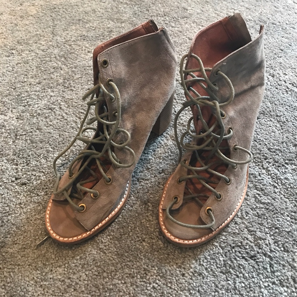 Jeffrey Campbell Beige Sandal heels