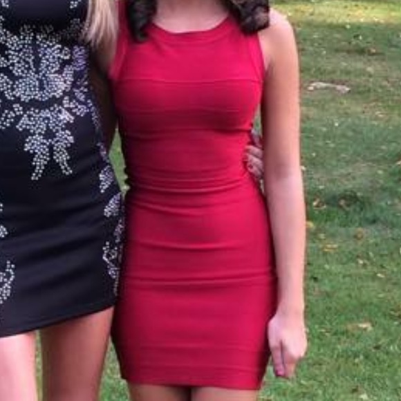 Dresses & Skirts - Bebe Red Dress