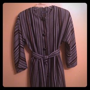 Anne Klein jacket/coat with tie waist