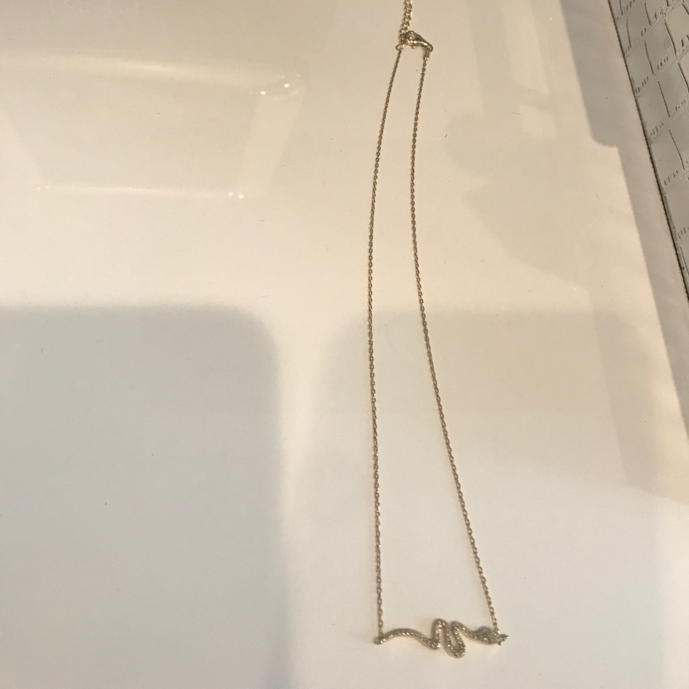 snake gold necklace
