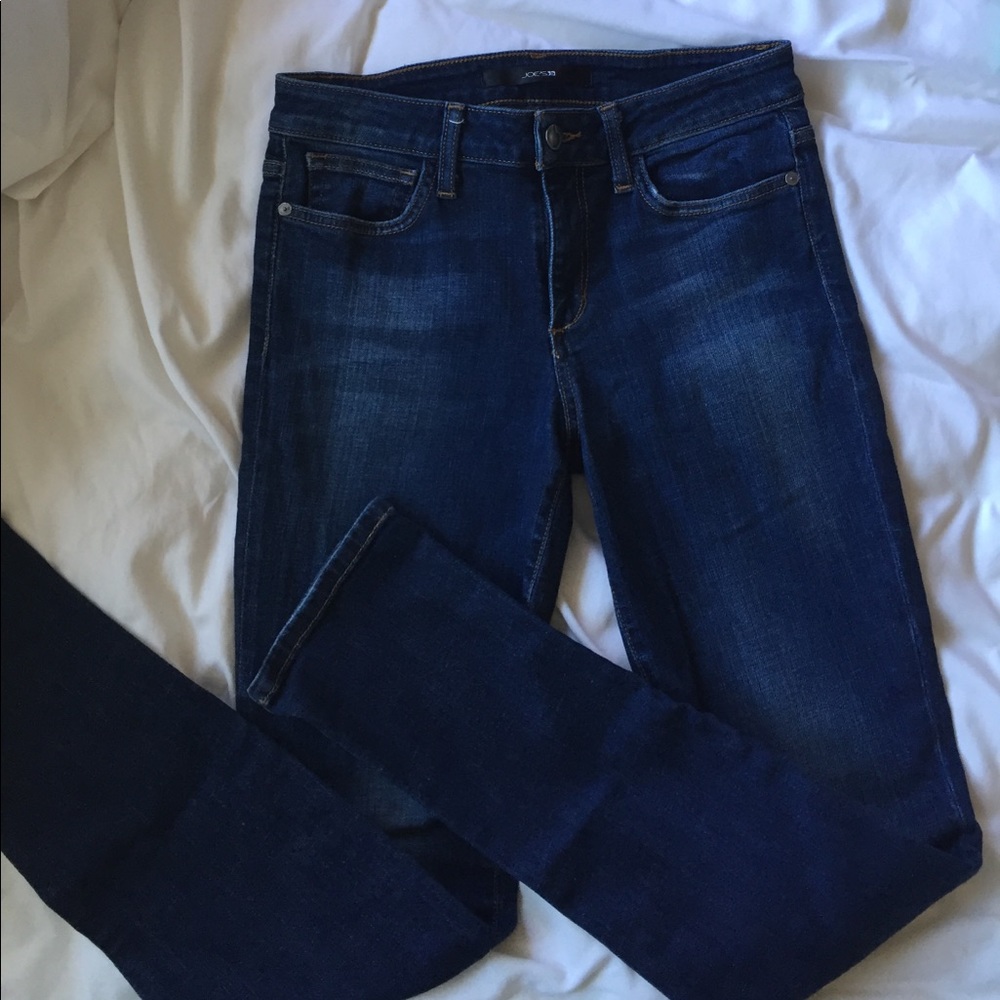 Joe's Jeans Skinny Straight Dark Wash Jean Sz:27