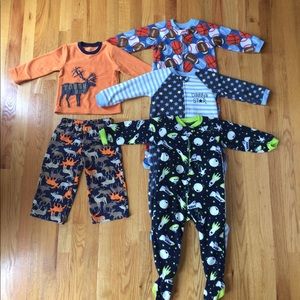 2T boys pajamas