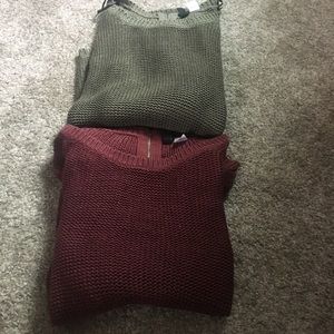 2 H&M sweaters