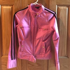 BEBE pink sports jacket