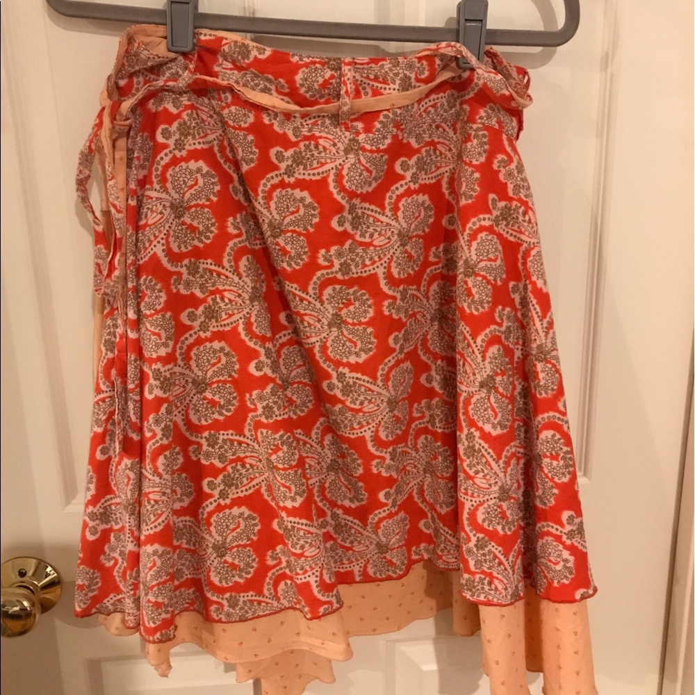 Free People wrap skirt