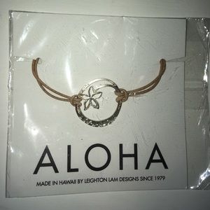 LIV-N-ALOHA leather bracelet from Hawaii