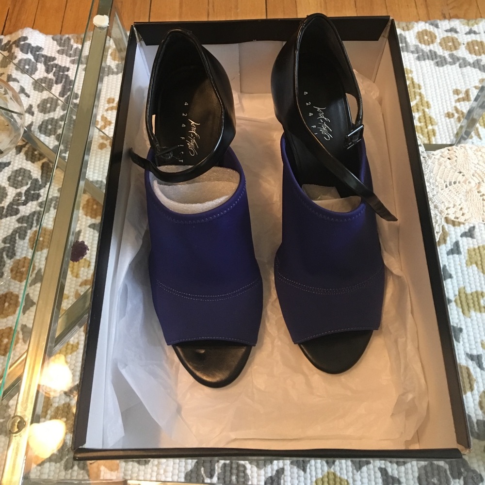 Lord and Taylor Blue heels.