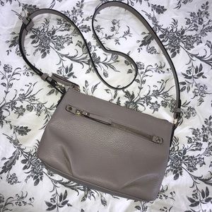 Merona Taupe Crossbody Small/Medium size