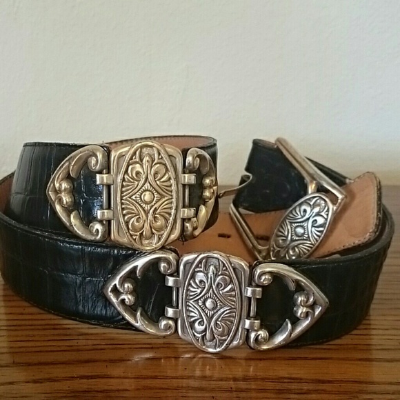 Black Leather Belt