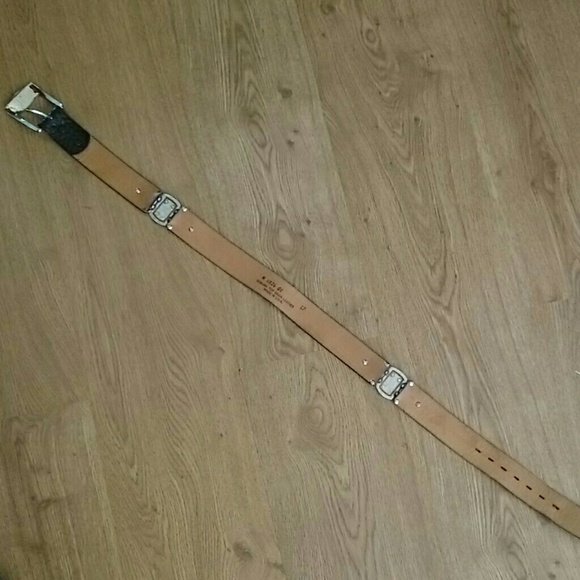 Black Leather Belt main image 5