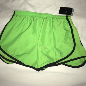 Brand New with tag green nike shorts- Medium