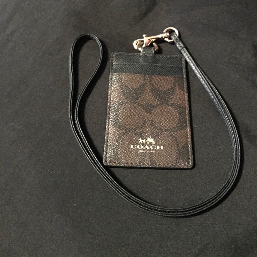 Coach badge holder