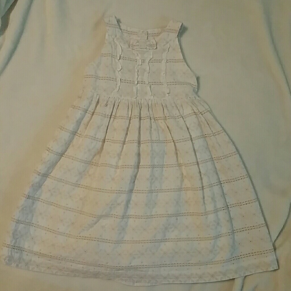 Janie and Jack 4t toddler girl eyelet dress