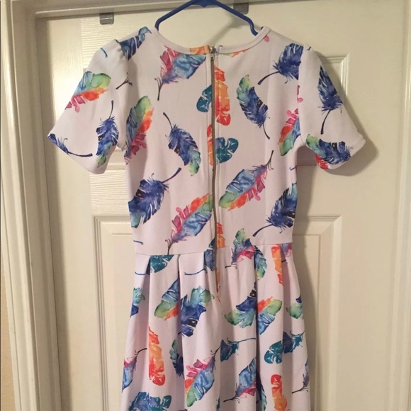 Unicorn LuLaRoe Amelia Dress - XS - Picture 3 of 6
