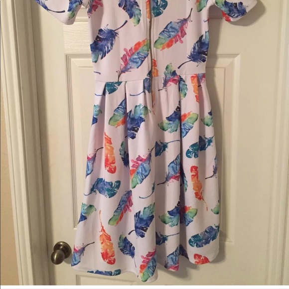 Unicorn LuLaRoe Amelia Dress - XS - Picture 4 of 6