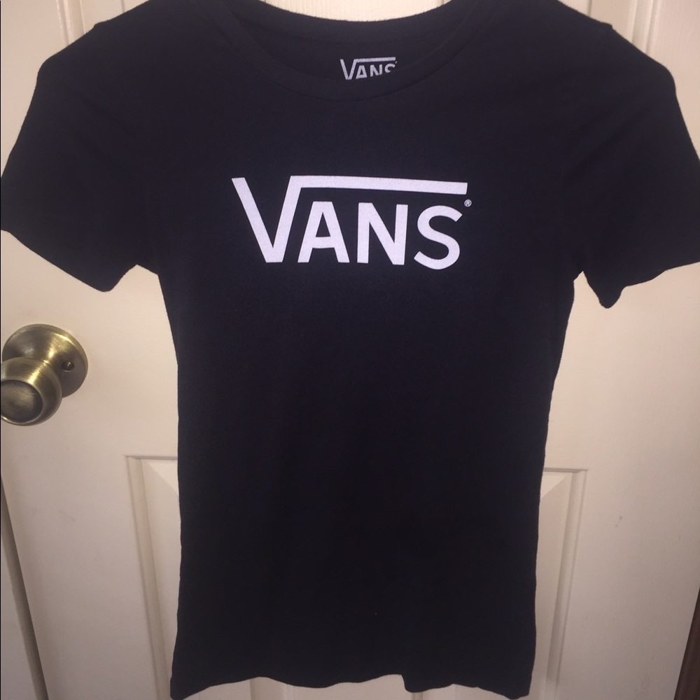 Black Vans Tee