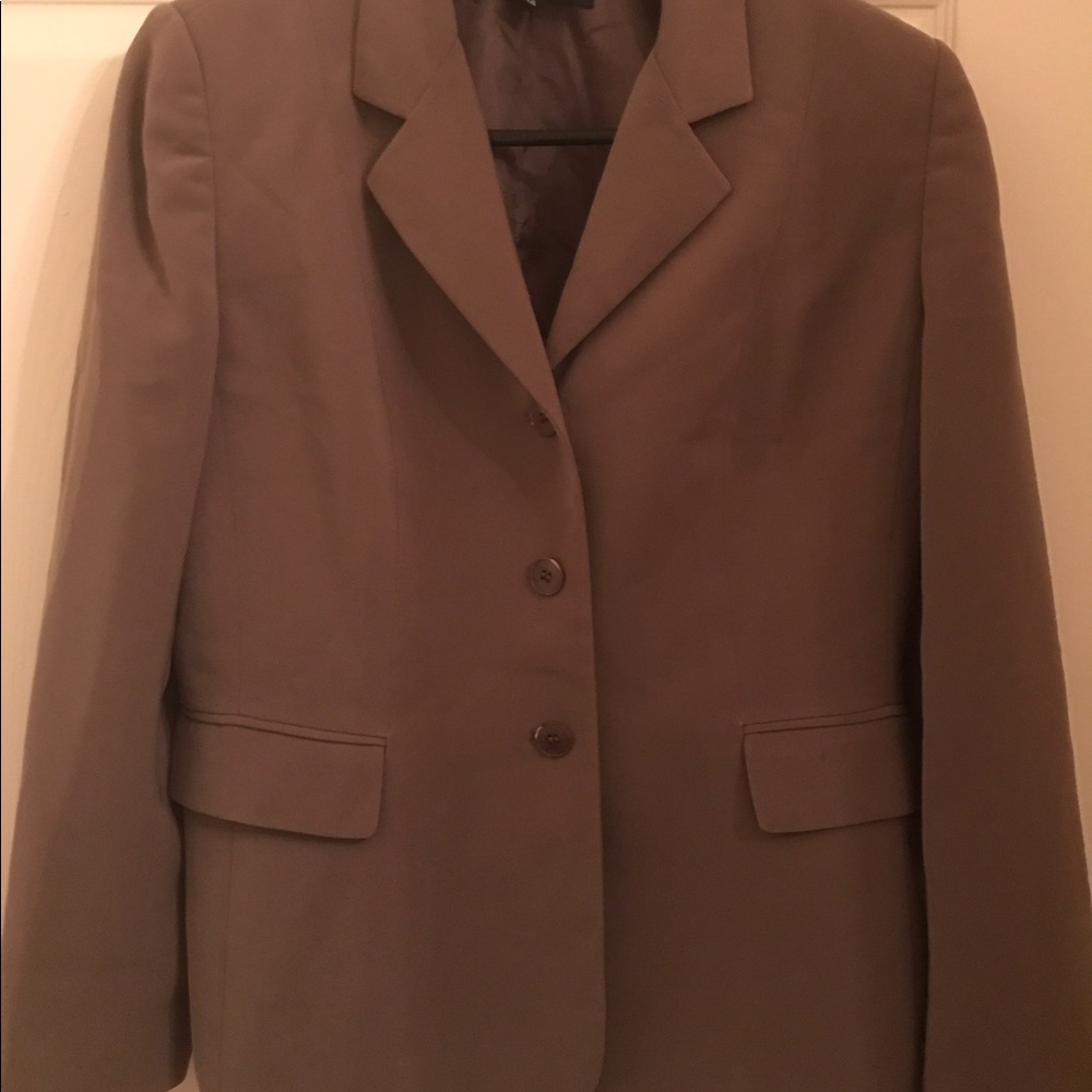 Light brown suit jacket