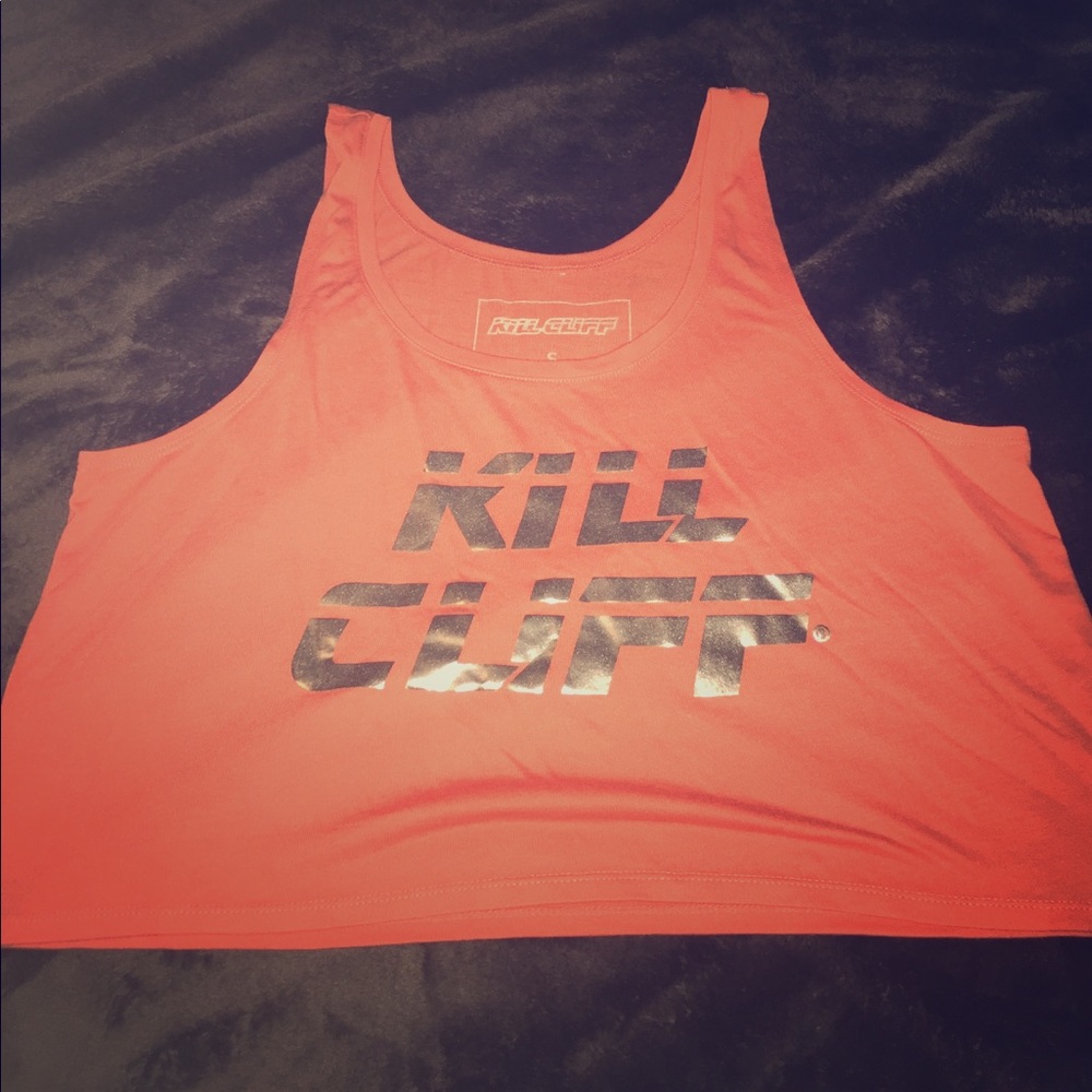 Crossfit Kill cliff crop top