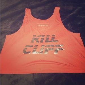 Crossfit Kill cliff crop top