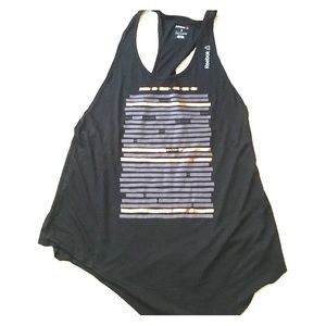 Reebok Black Tank-never worn