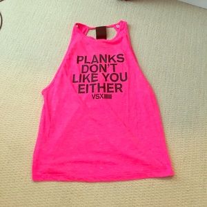 Hot Pink "Planks Don't Like You Either" Tank