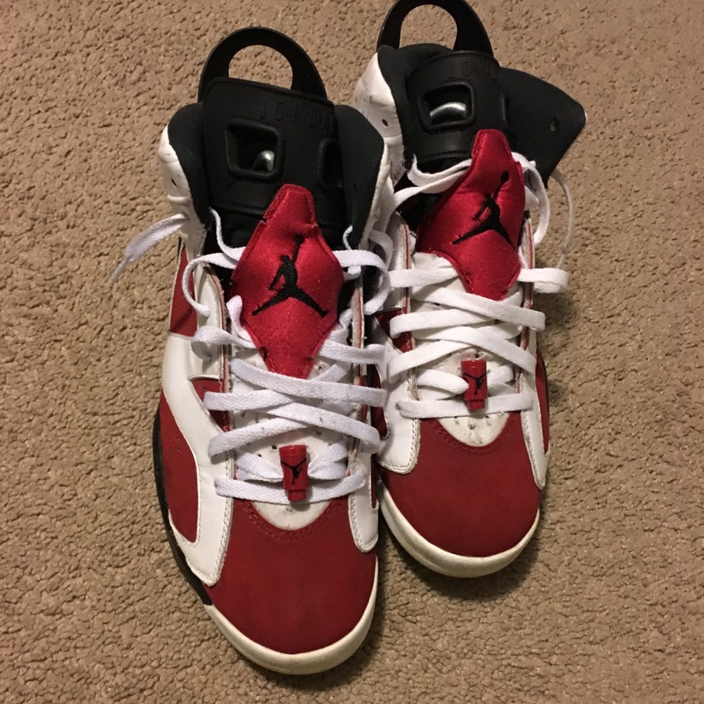 Jordan carmine 6 sz 10.5