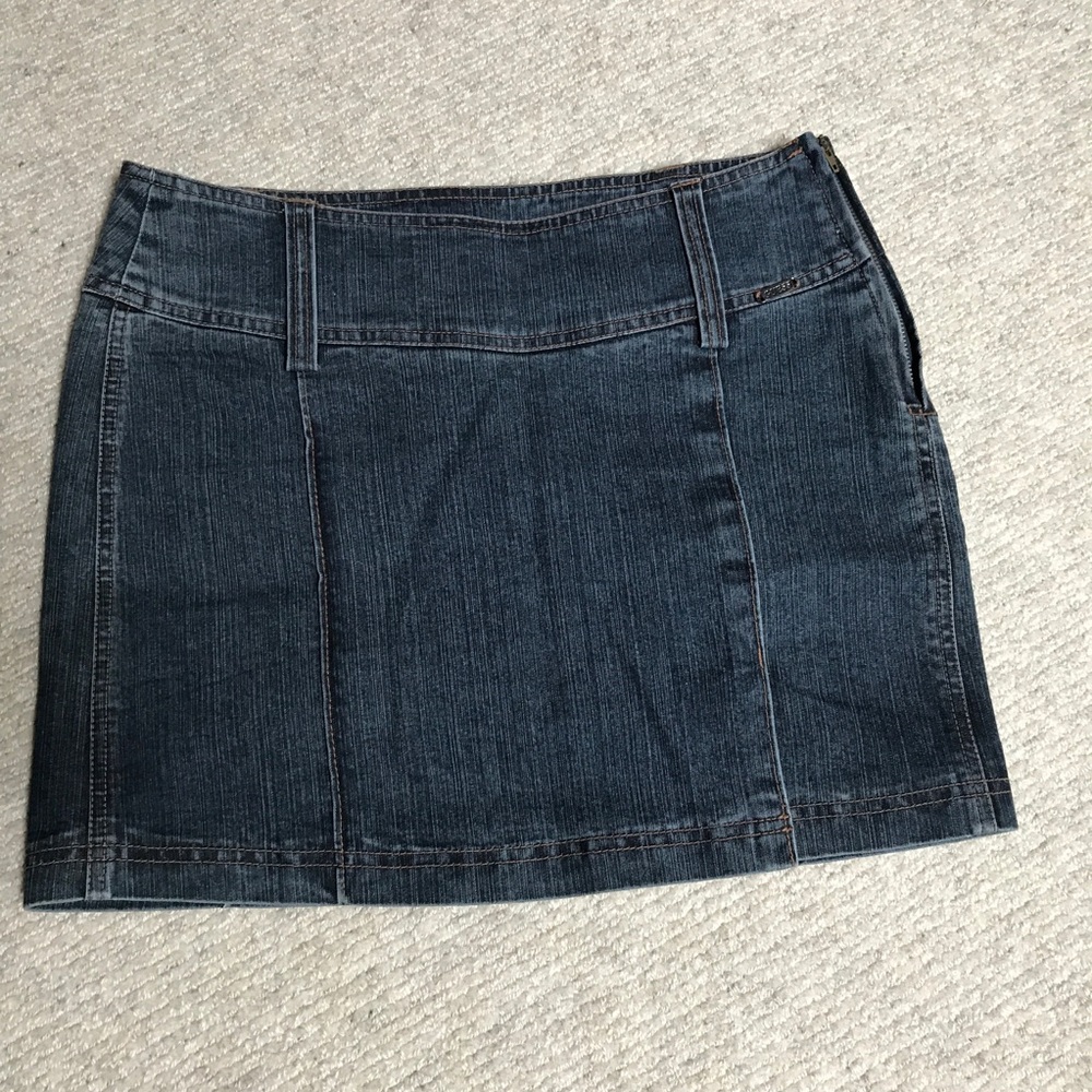 Denim Mini Skirt