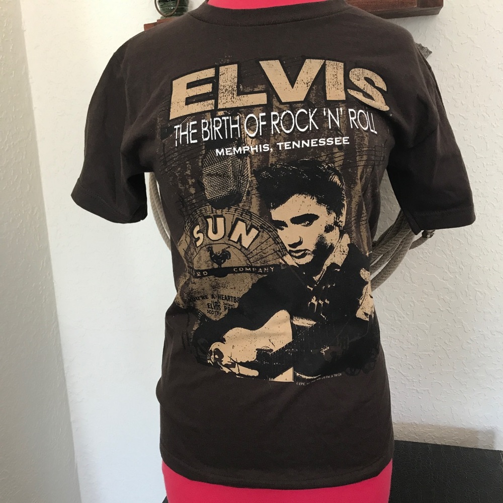 Elvis Presley Music T Shirt Rock Tee Top