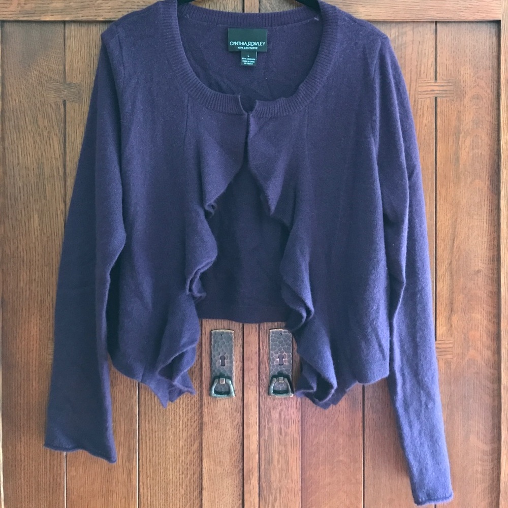 Cynthia Rowley Cardigan 🦄💜💜💜