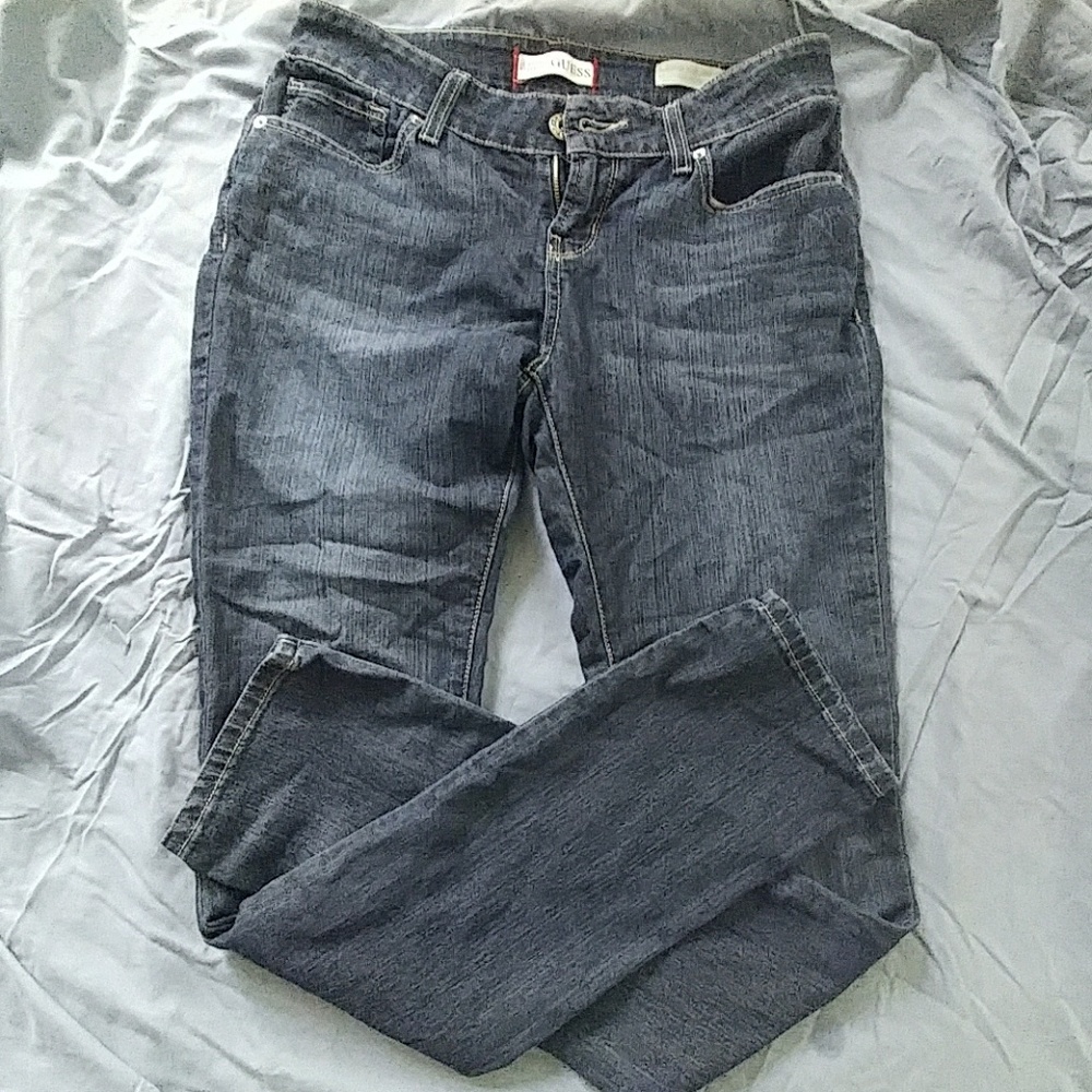 Guess Med Rise Sarah Fit Stretch Skinny Jeans 29