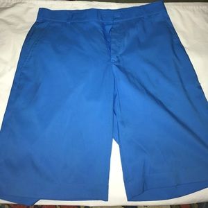 blue men's nike shorts