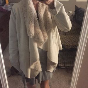 Faux shearling jacket