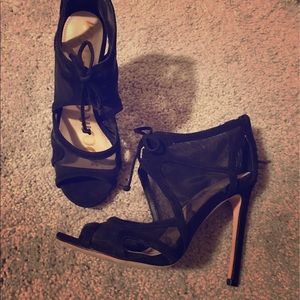 Like New Sam Edelman Black Heel Sandal- size 6