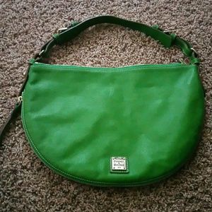 Dooney & Bourke  clover green EUC