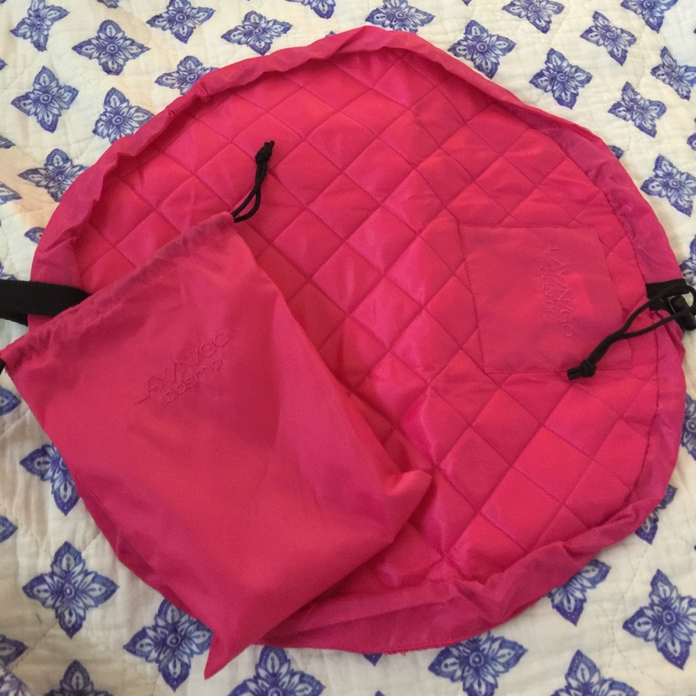 Lay/N/Go Pink Cosmetics Bag