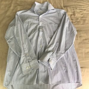 Geoffrey Beene long sleeve LG 16.5 34/35